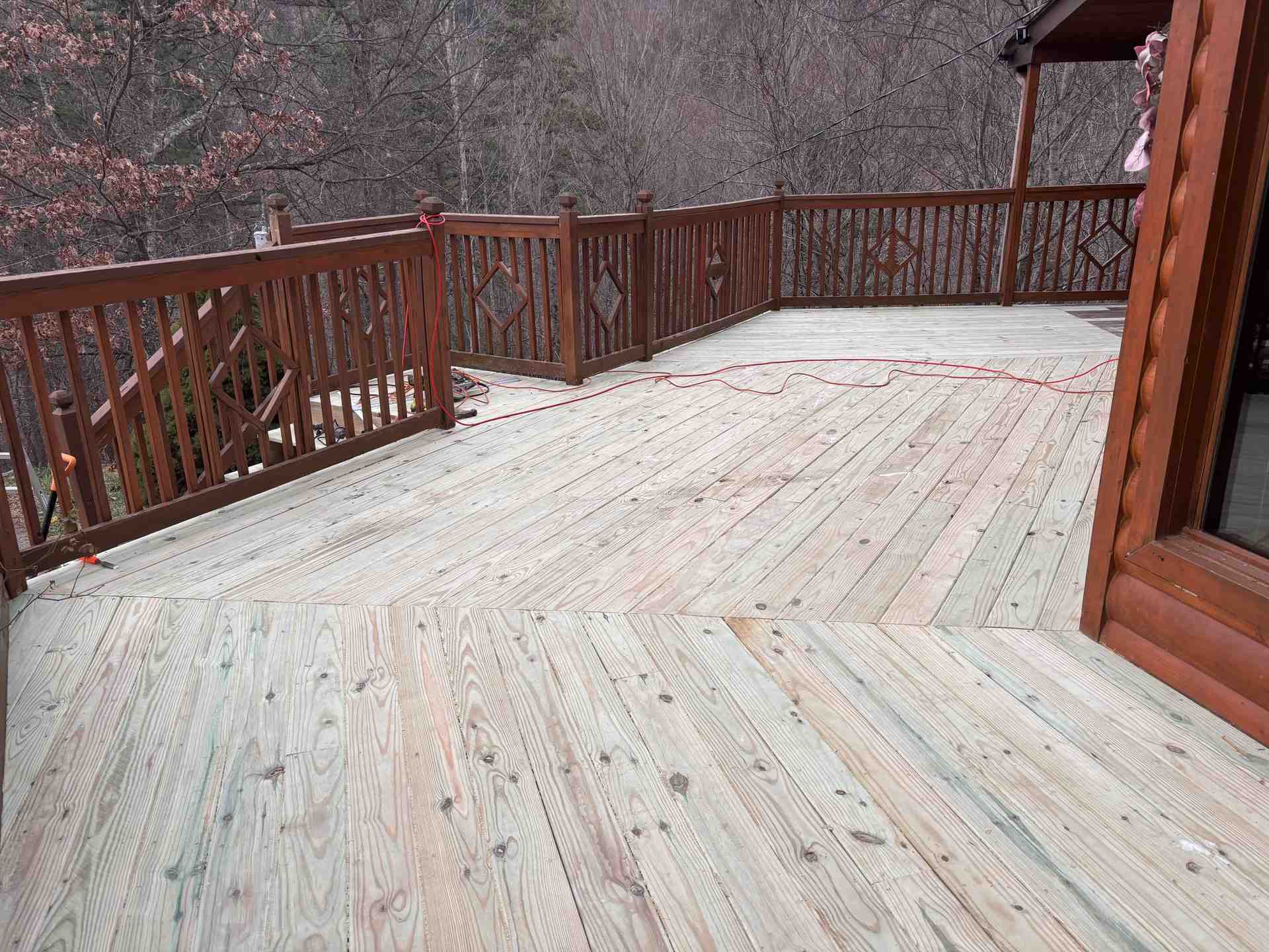 REDECKING CABIN