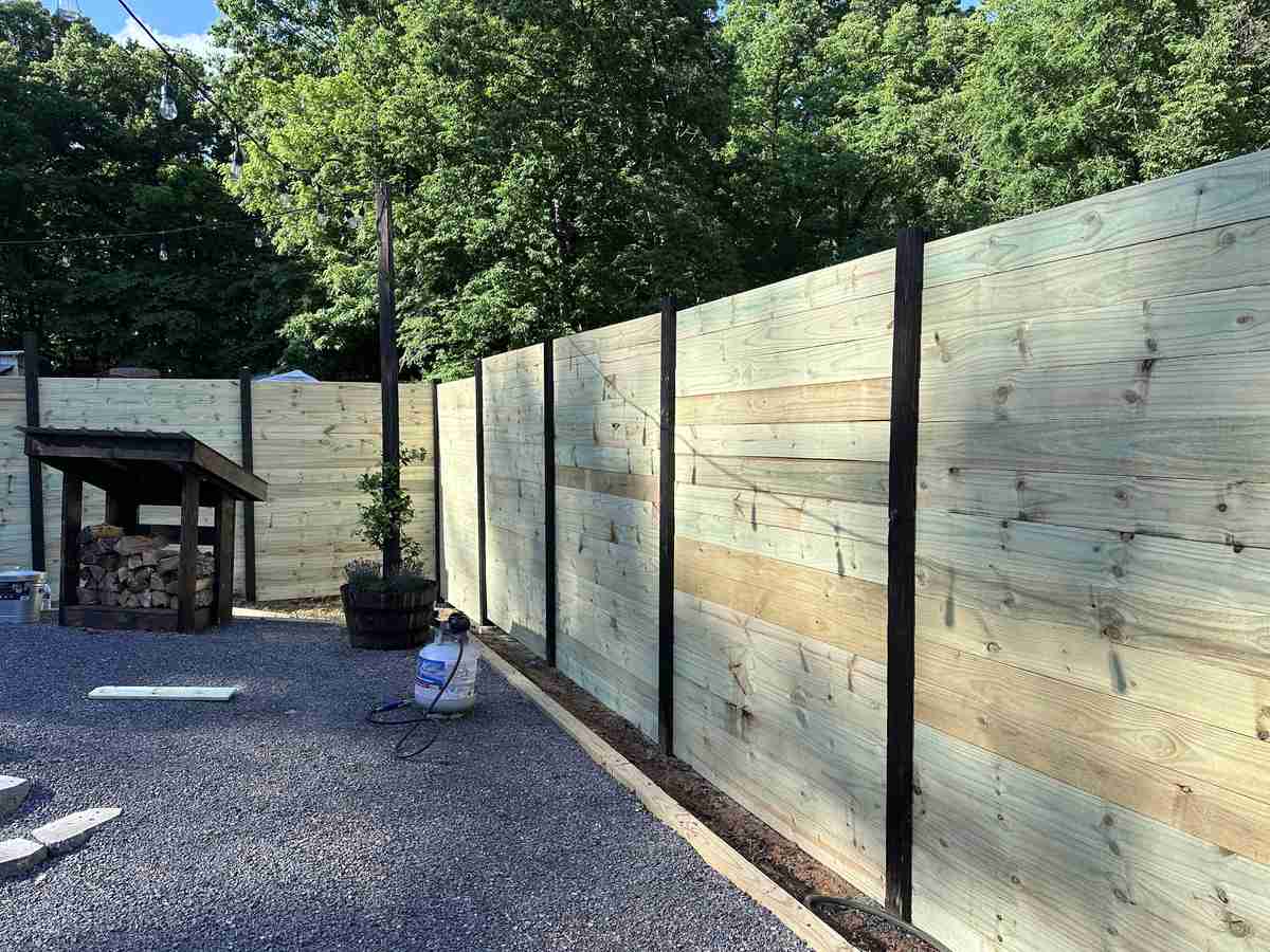 TINY HOME PRIVACY FENCE - Image 1