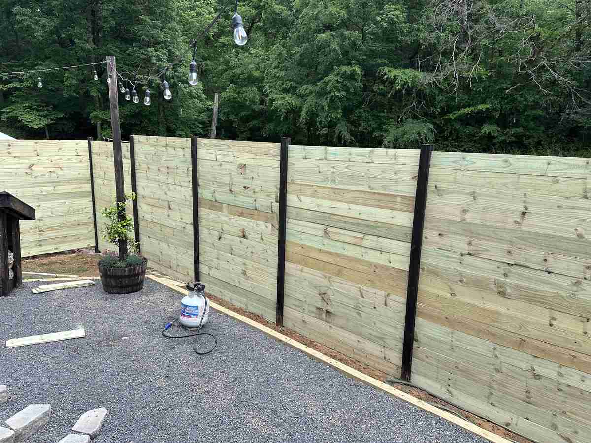 TINY HOME PRIVACY FENCE - Image 45