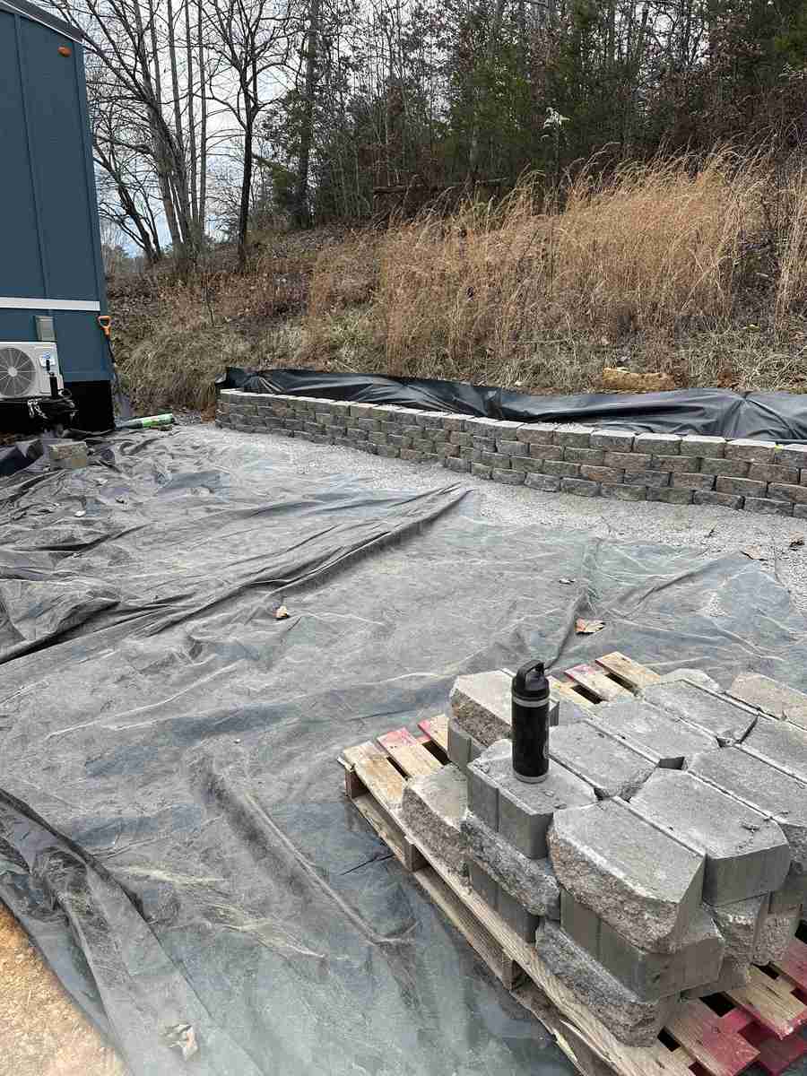 TINY HOME RETAINING WALL - Image 6