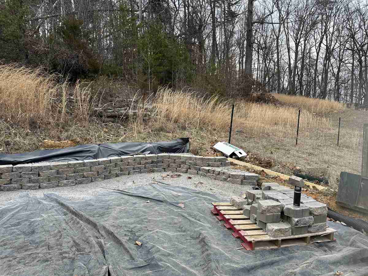 TINY HOME RETAINING WALL - Image 8